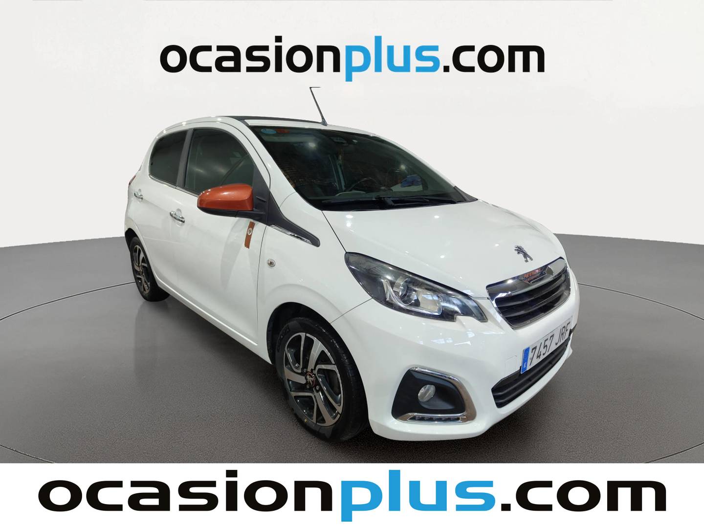 Foto delantera Peugeot 108 Peugeot 108 1.2 PureTech Roland Garros TOP! (82 CV) derecha