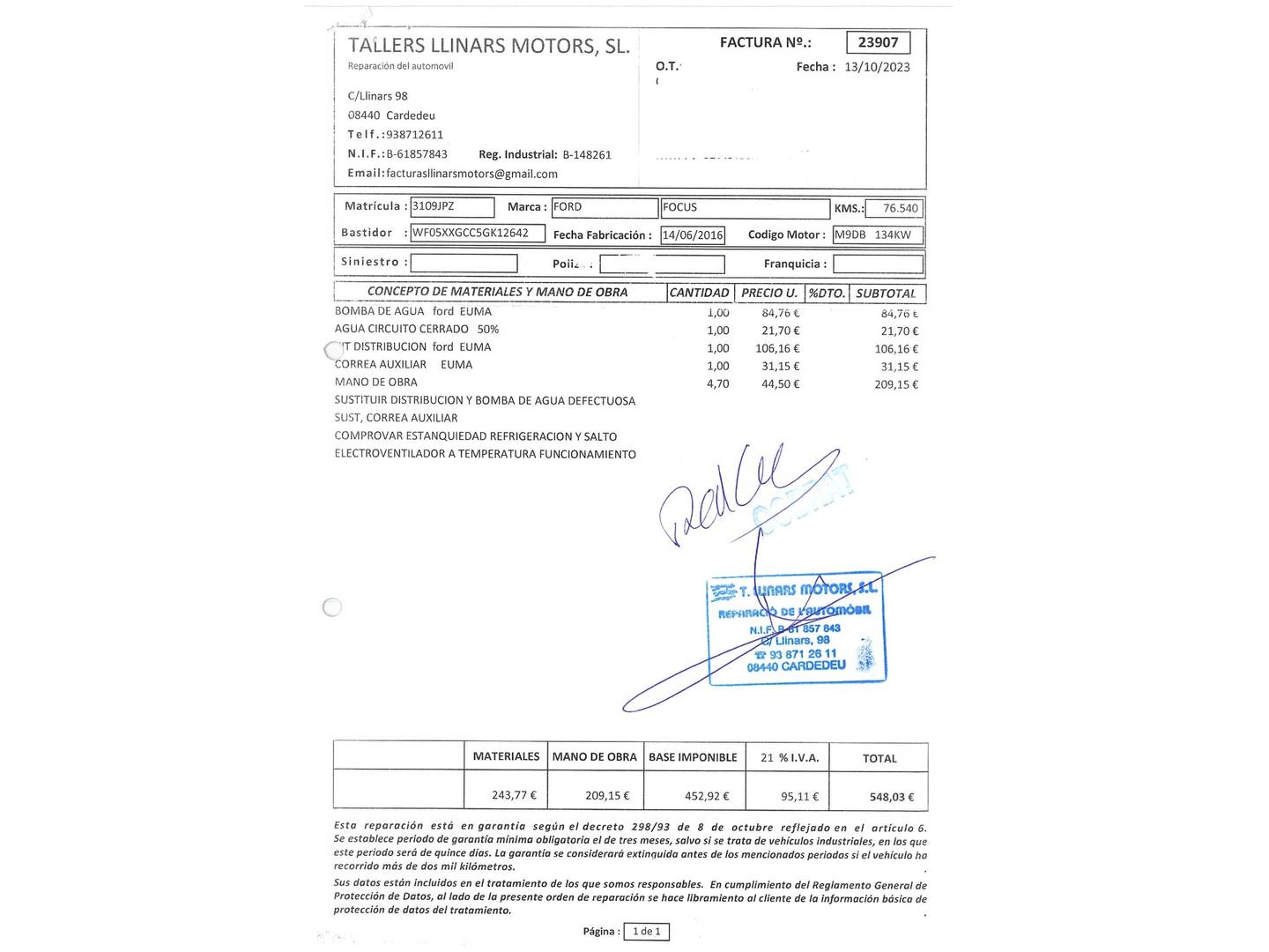 Ford Focus Ford Focus 1.5 Ecoboost Red&Black Edition (182 CV) al mejor precio