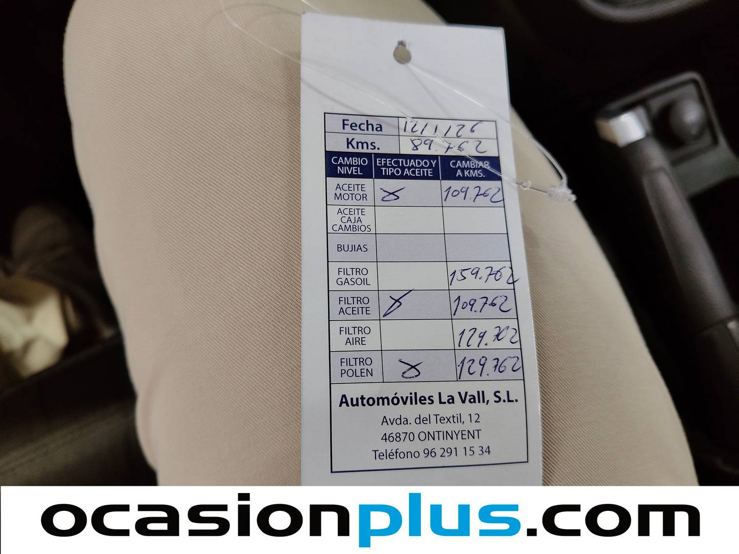 Foto del mantenimiento del Ford Tourneo Connect Ford Tourneo Connect 1.5 TDCI S&S Titanium (120 CV)