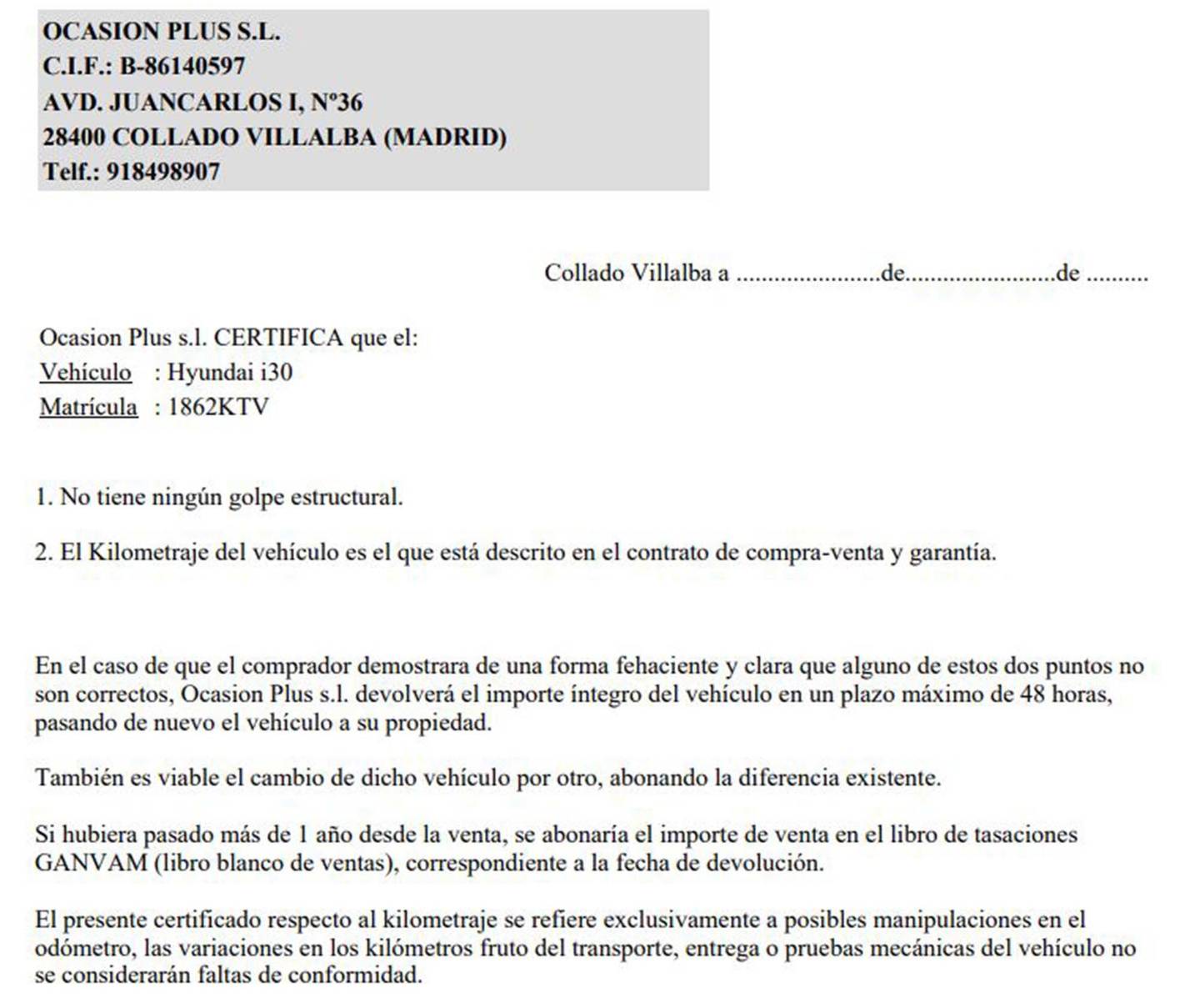 Foto Hyundai i30 Hyundai i30 CW CW 1.0 TGDI Go! (120 CV)