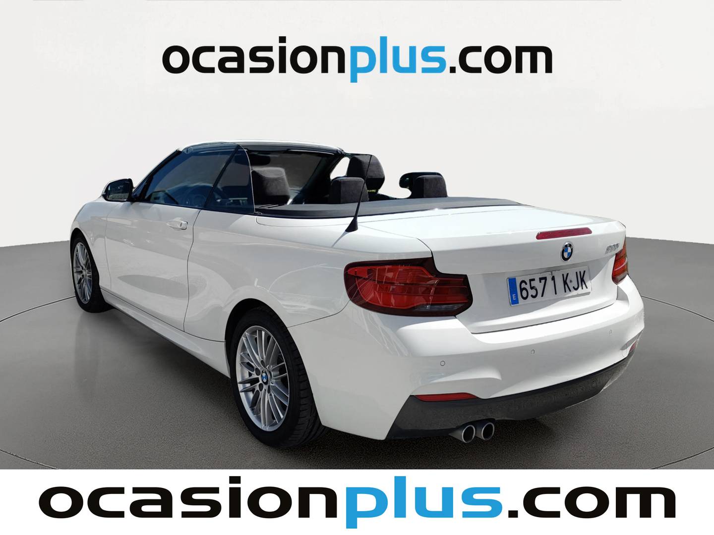 Foto trasera BMW Serie 2 BMW Serie 2 220i Cabrio (184 CV) Pack M izquierda