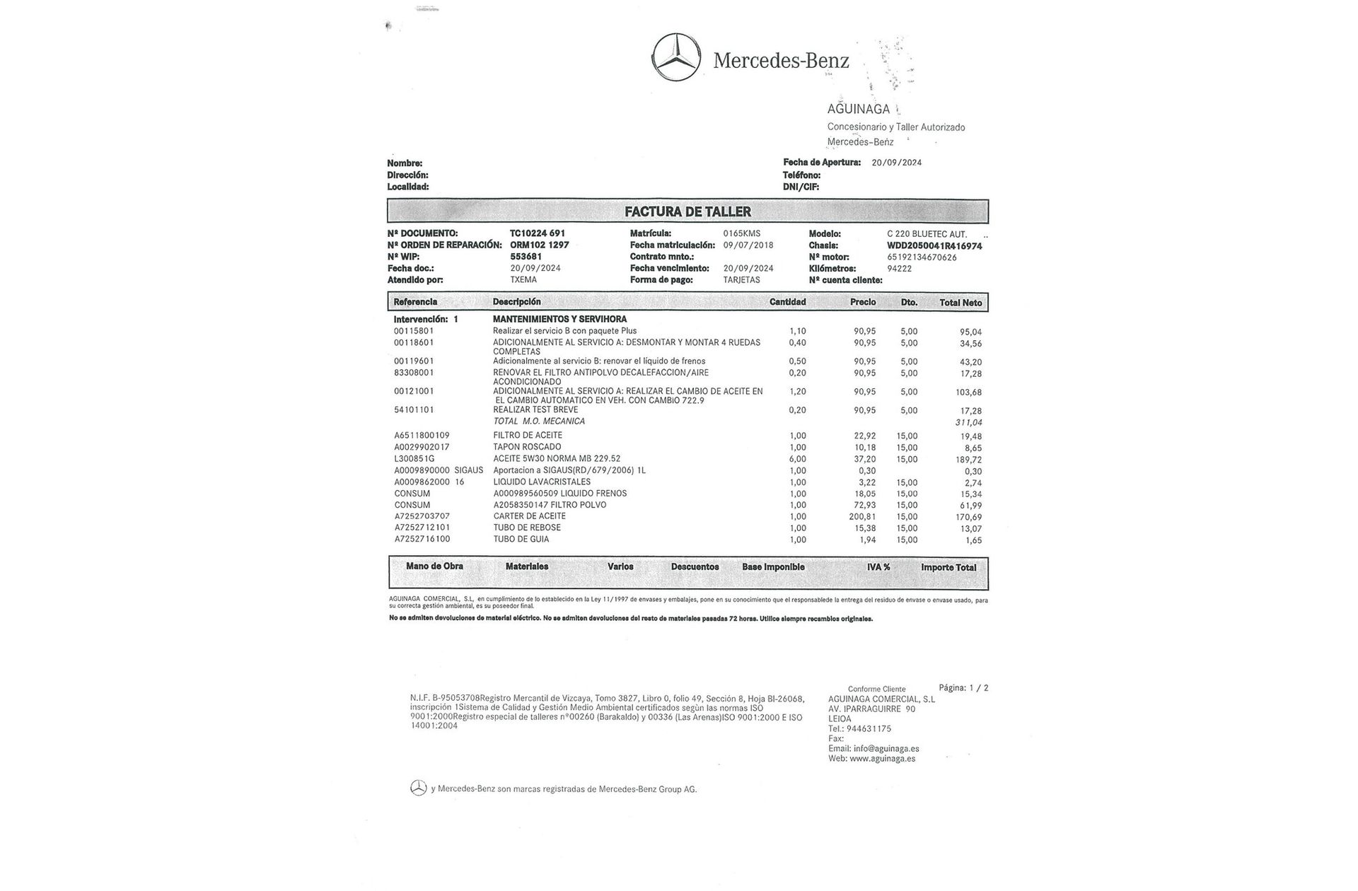 Mercedes-Benz Clase C 220 d Pack AMG - foto 22