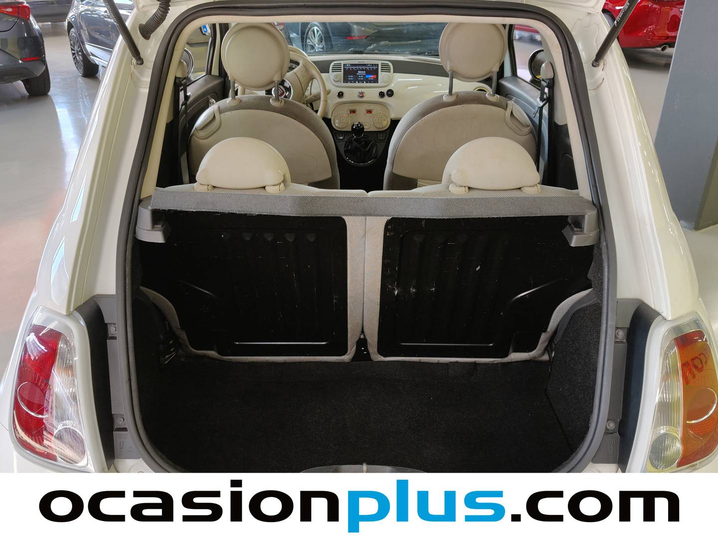 Foto asientos traseros Fiat 500 Fiat 500 1.2 8v Lounge (69 CV)
