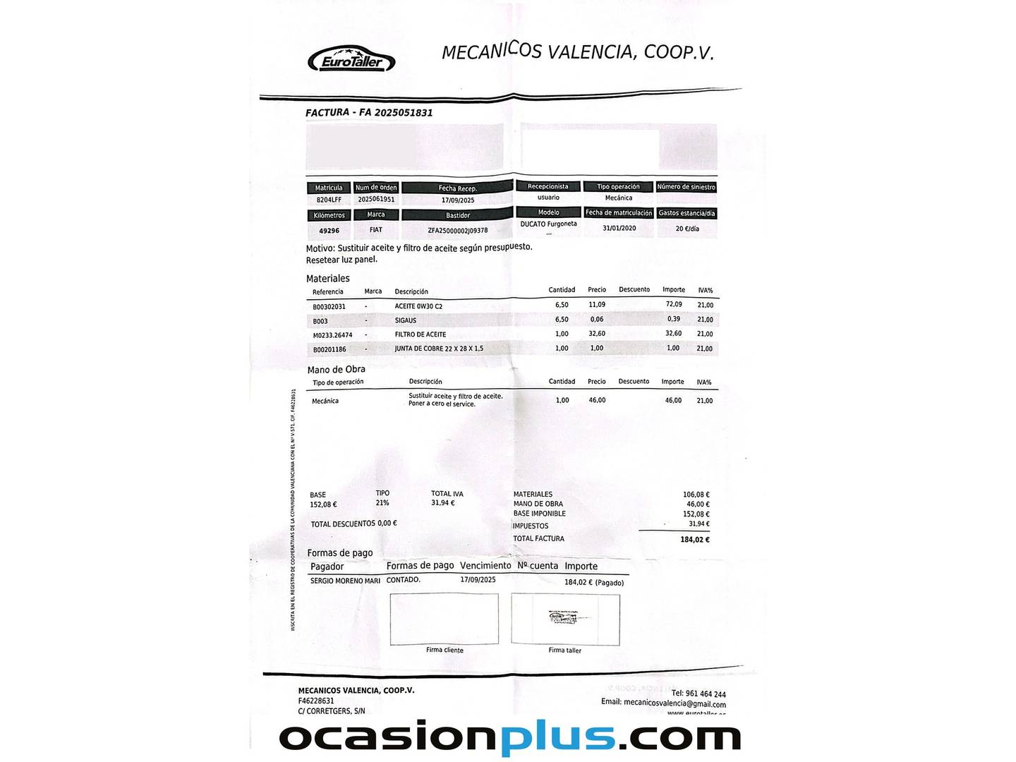 Foto Burstner BT5902 Burstner BT5902 BT5902 Travel Van T-590 (150 CV) 4 Plazas