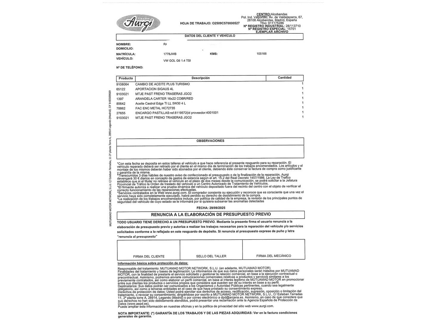 Foto Volkswagen Golf Volkswagen Golf Advance 1.4 TSI BMT (125 CV) DSG