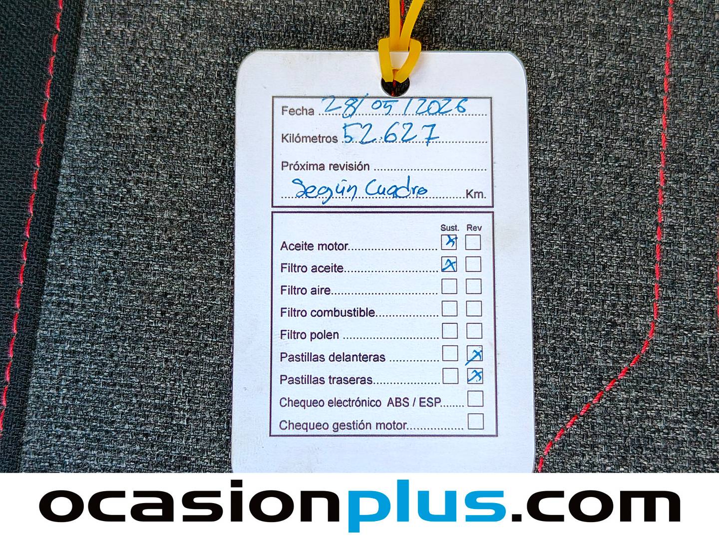Foto del mantenimiento del Citroën C3 Citroën C3 PureTech 110 S&S Feel (110 CV)