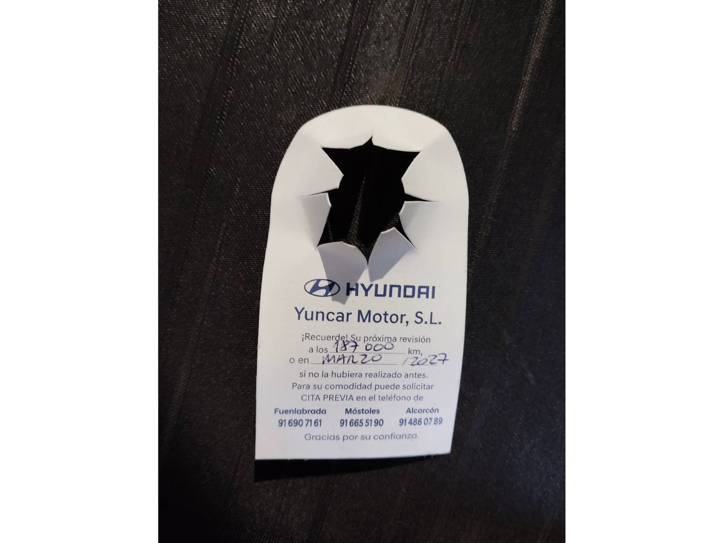 Foto del mantenimiento del Hyundai ix35 Hyundai ix35 1.6 GDi Klass 4x2 (135 CV)