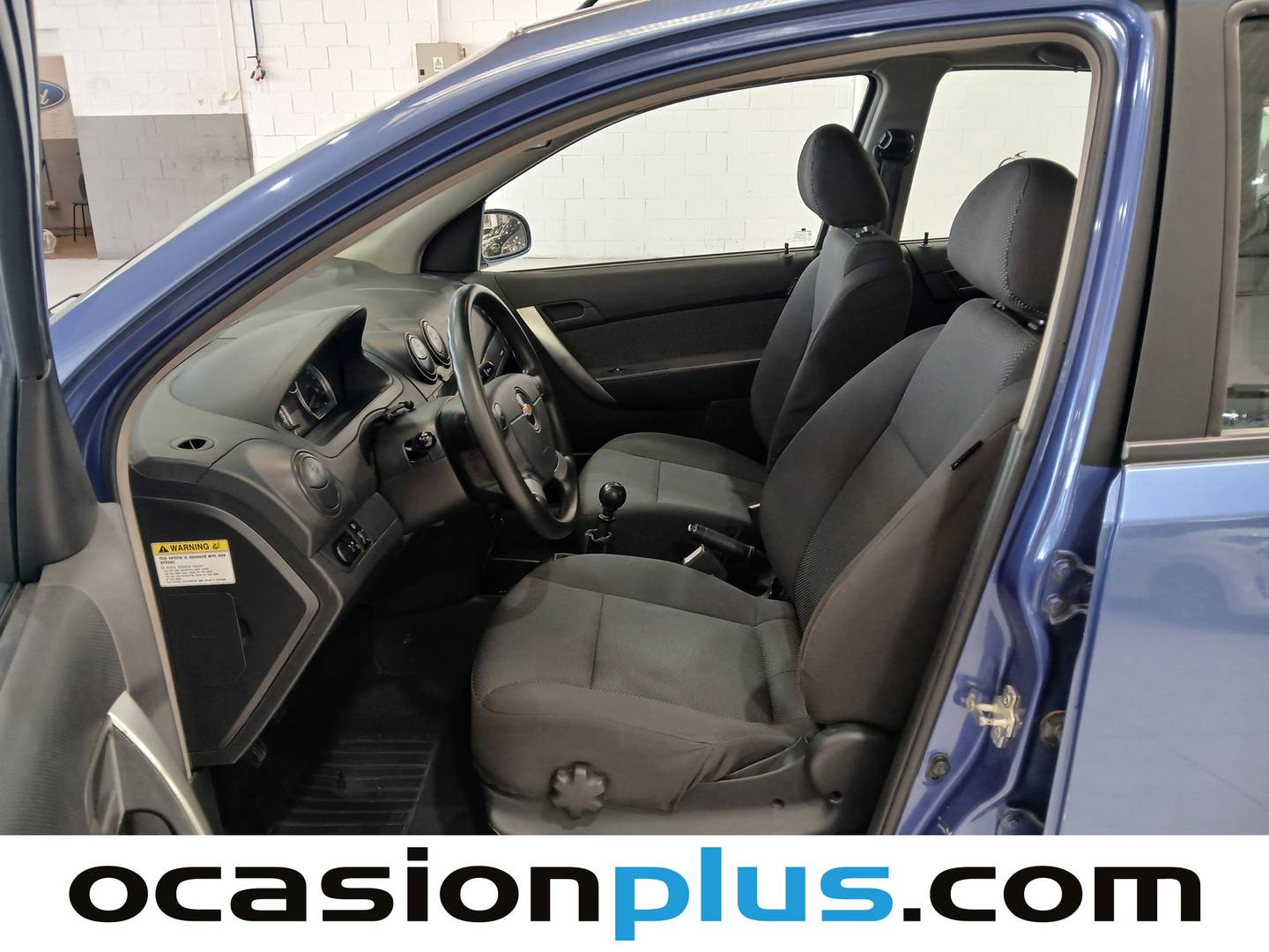 Foto asientos delanteros Chevrolet Aveo Chevrolet Aveo 1.4 16v LS (100 CV)