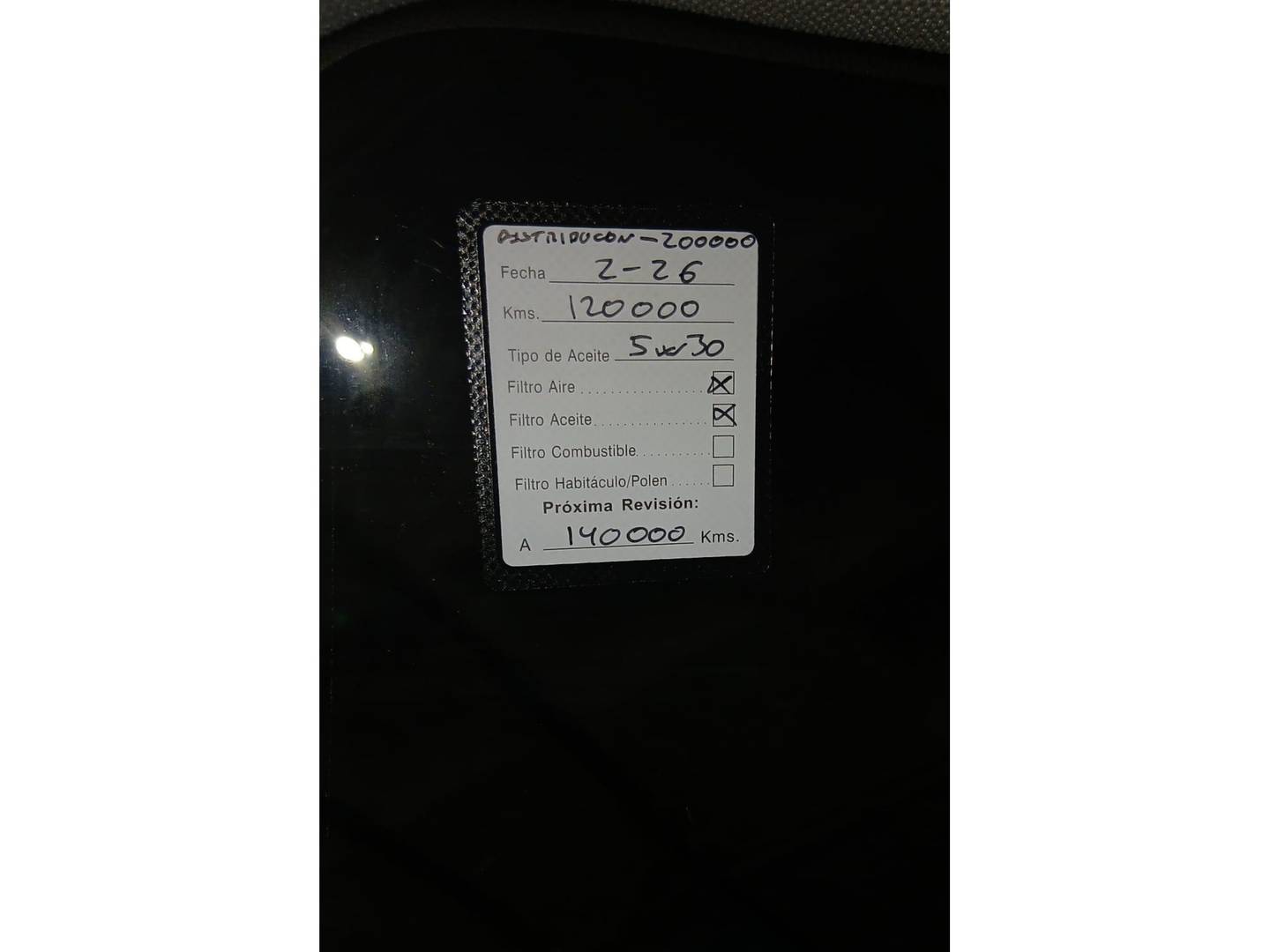 Foto del mantenimiento del Audi A3 Audi A3 Sportback S line edition 1.6 TDI clean diesel (110 CV)