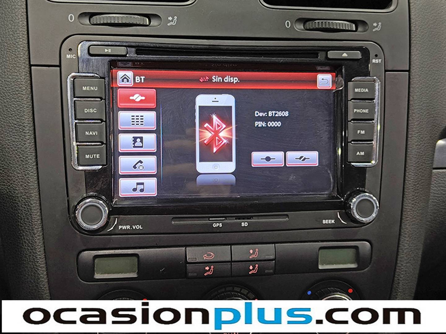 Equipamiento del Volkswagen Golf Volkswagen Golf GT 2.0 TDI (170 CV)