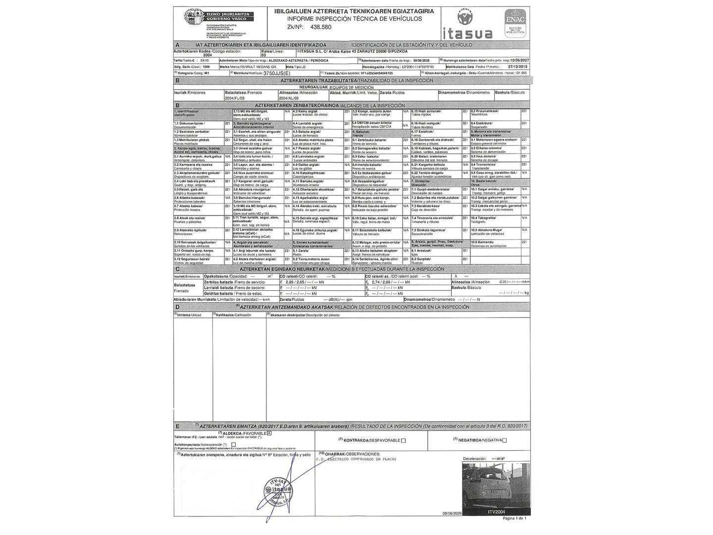 Renault Grand Scénic Renault Grand Scenic Selection Energy TCe (115 CV) de segunda mano