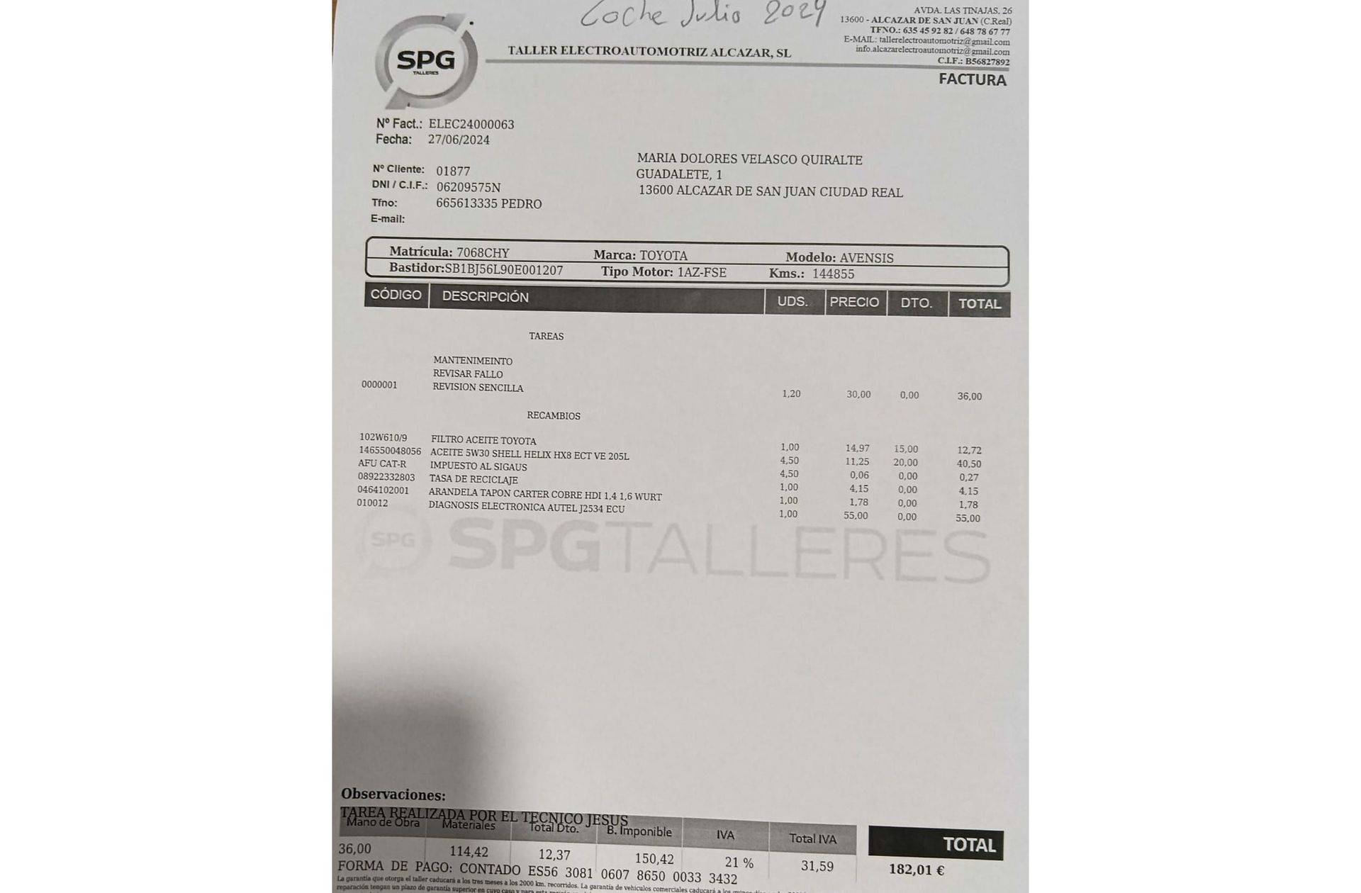 Toyota Avensis 2.0 VVT-I Executive - foto 18