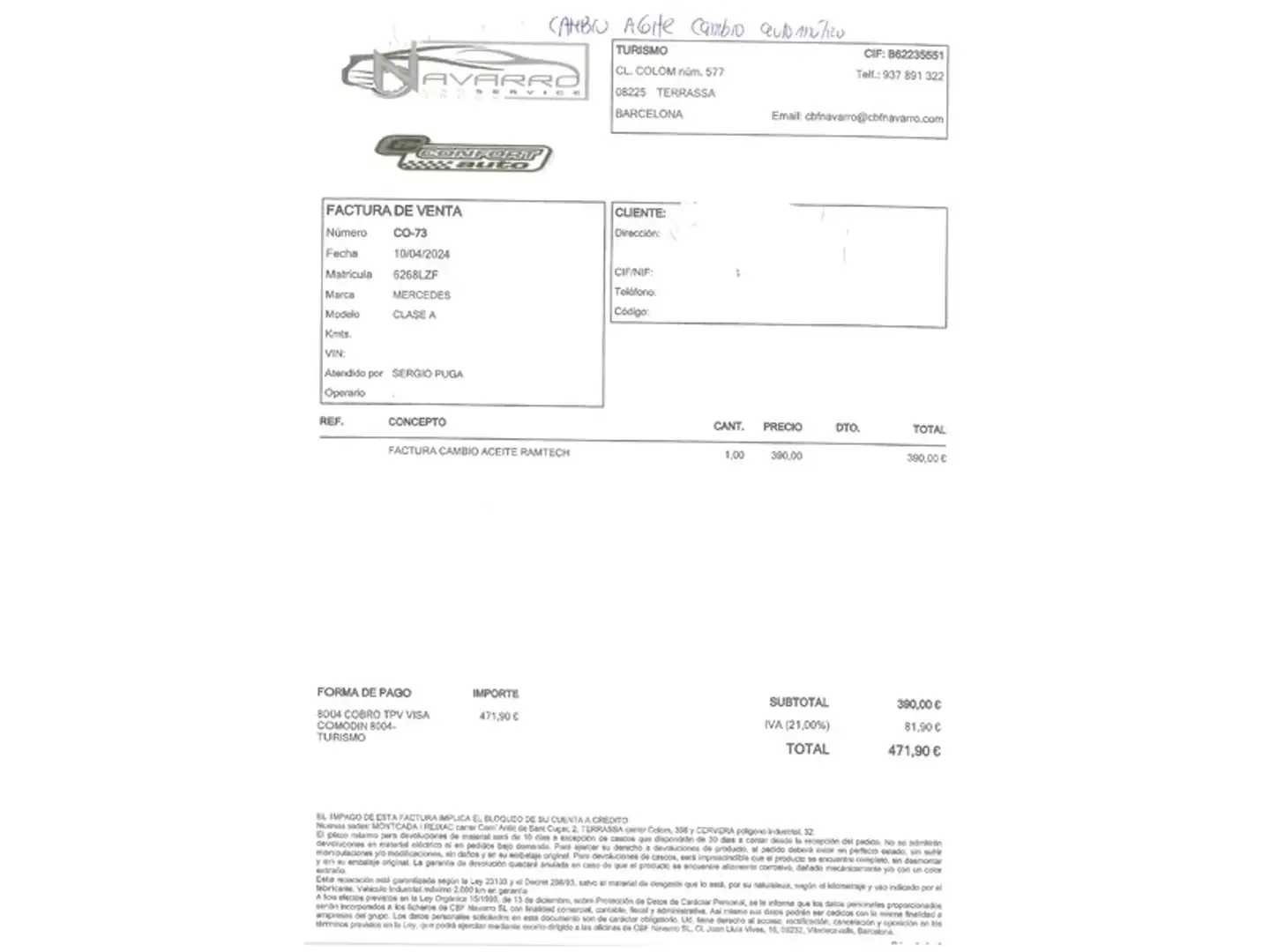 Foto Mercedes Clase A Mercedes-Benz Clase A 200 (163 CV) Pack AMG