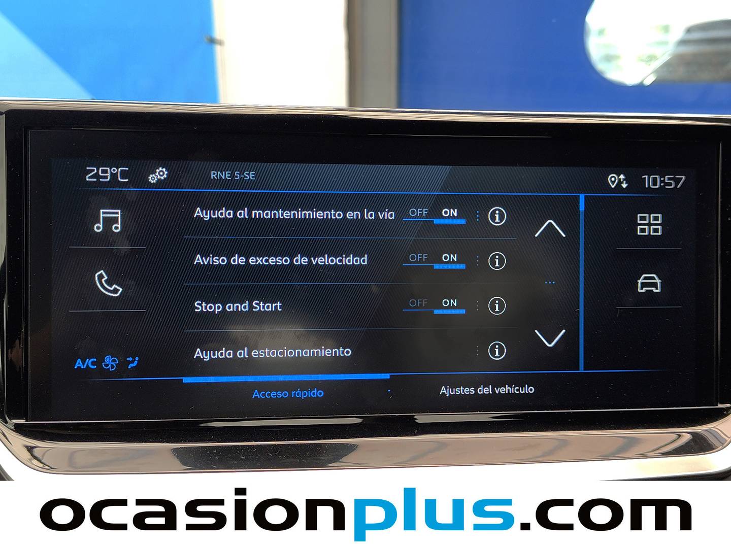 Equipamiento del Peugeot 208 Peugeot 208 Style Hybrid 110 eDCS6 81 kW (110 CV)