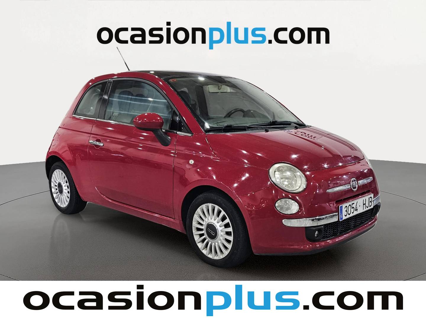 Foto delantera Fiat 500 Fiat 500 1.3 16v MultiJet S&S Lounge (95 CV) derecha