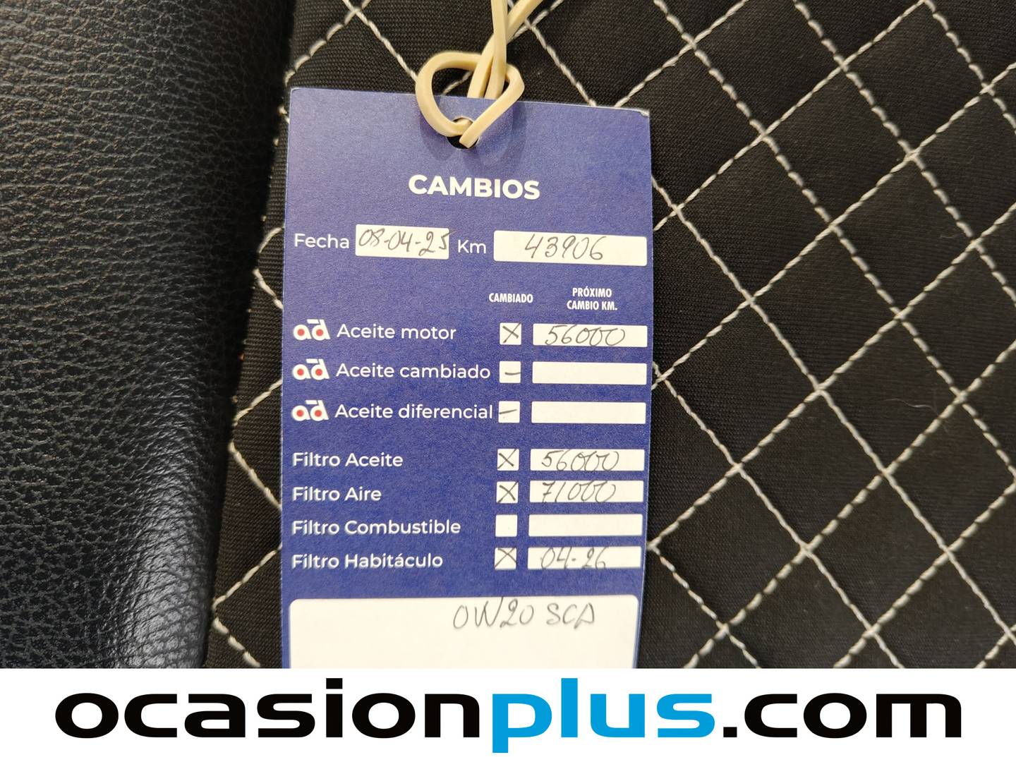 Foto del mantenimiento del Fiat 500 Fiat 500 1.0 Hybrid Dolcevita (70 CV)