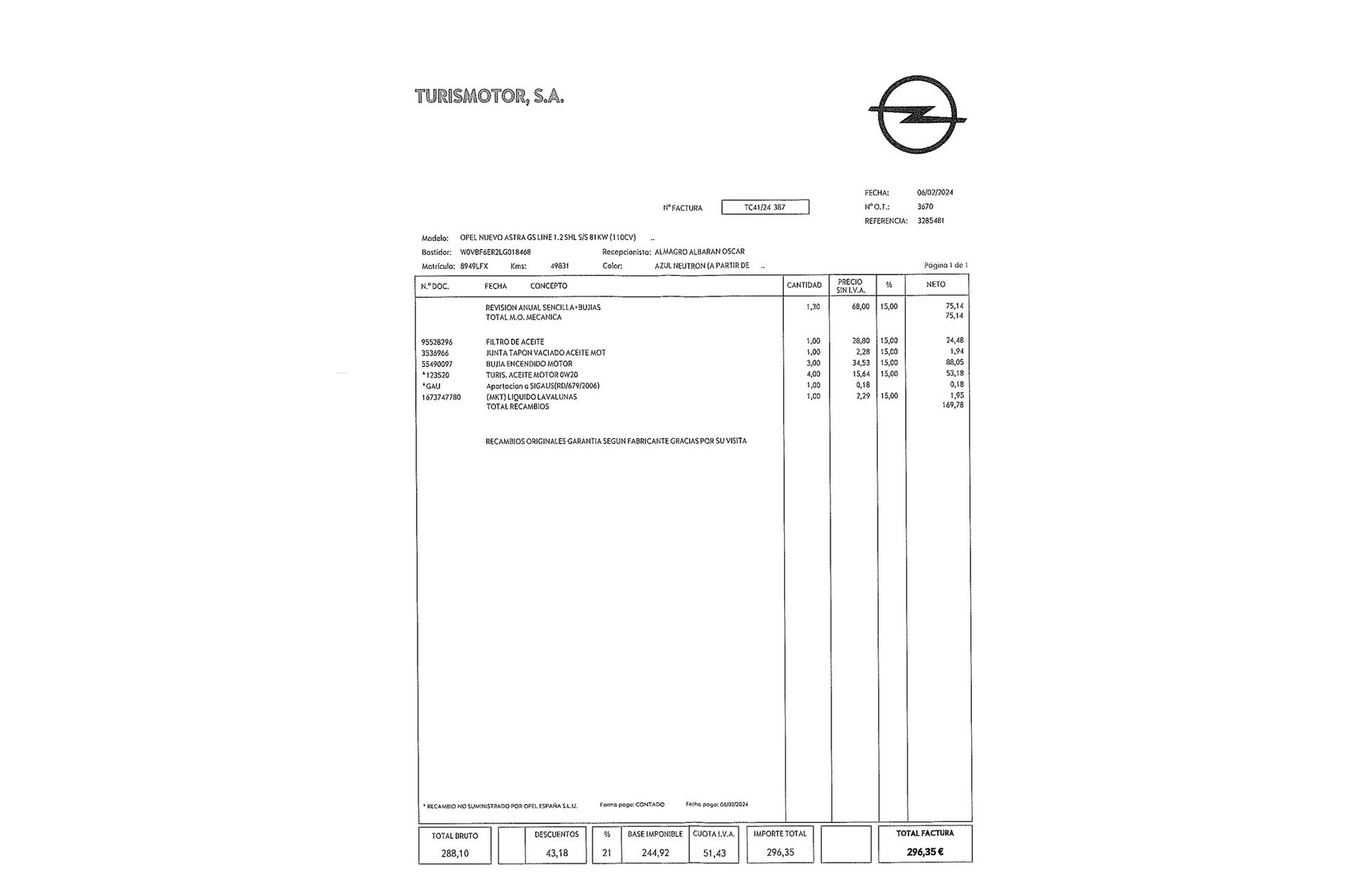 Opel Astra 1.2 Turbo SHL GS Line - foto 21