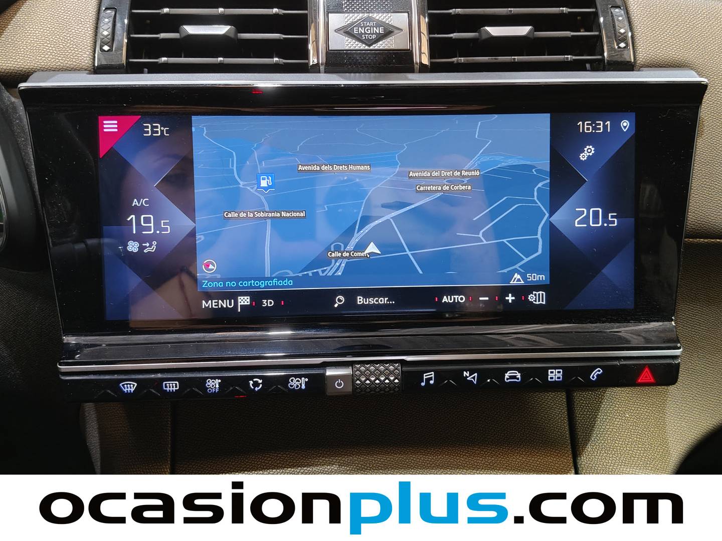 Equipamiento del DS DS 7 Crossback DS DS7 Crossback BlueHDi 130 DE Bastille + AT (130 CV)