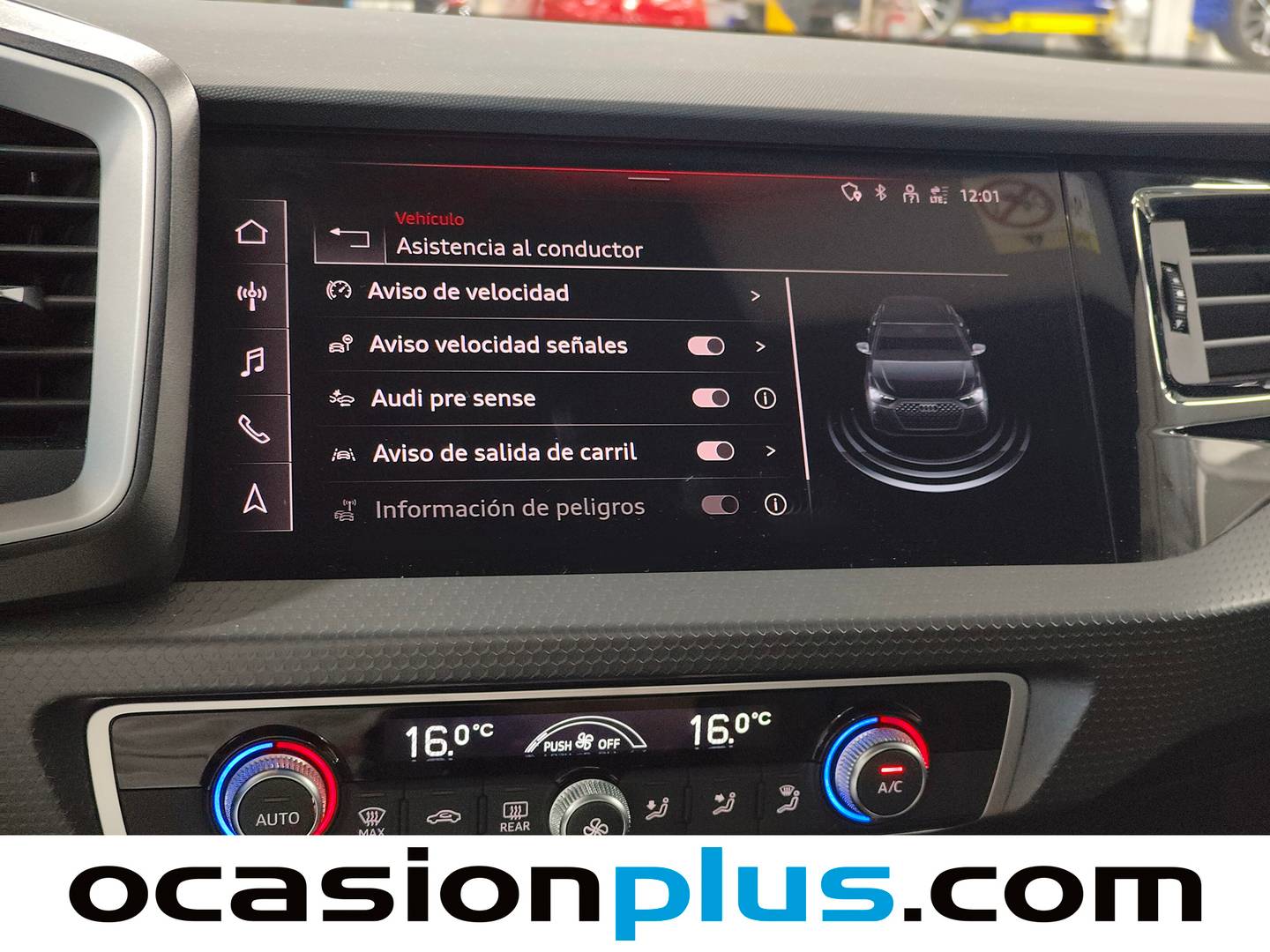 Equipamiento del Audi A1 Audi A1 Sportback Adrenalin edition 30 TFSI  (116 CV) Pack S-Line