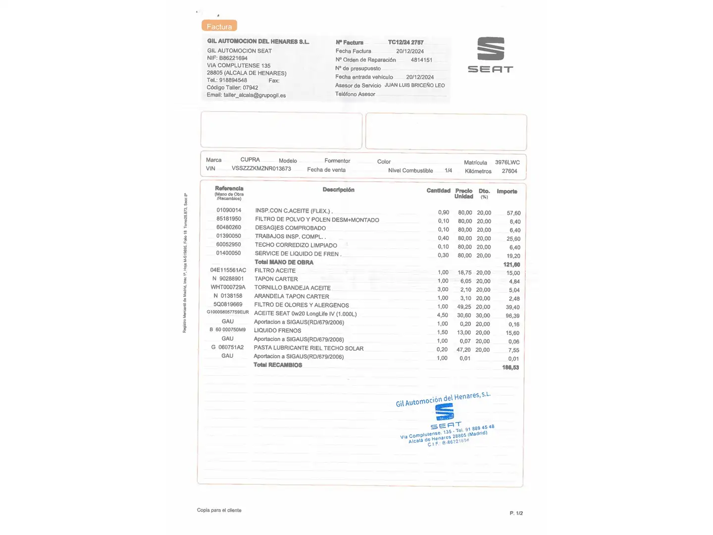 Foto Cupra Formentor CUPRA Formentor 1.5 TSI DSG (150 CV)