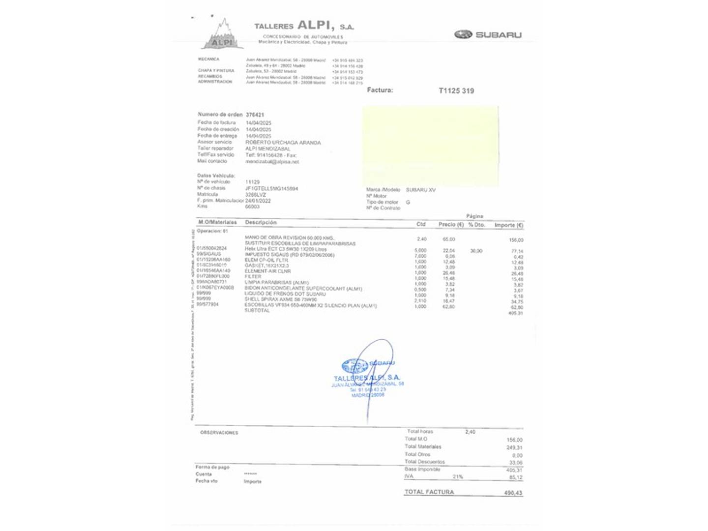 Foto Subaru XV Subaru XV 2.0i Hybrid Executive Plus CVT (150 CV)