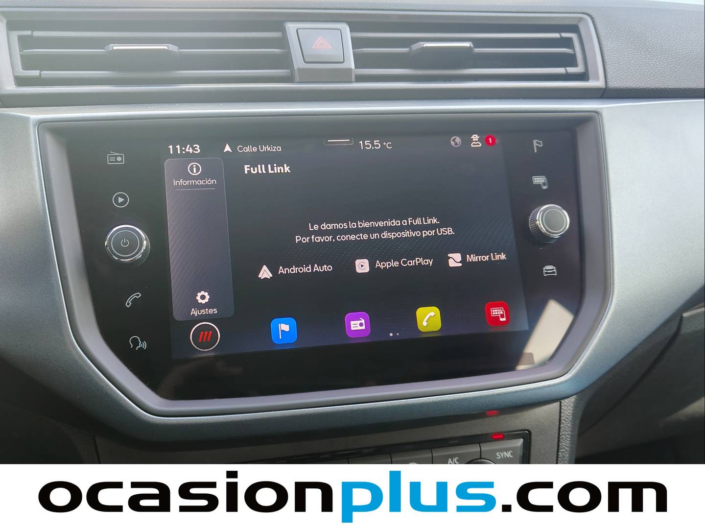 Equipamiento del Seat Arona Seat Arona 1.0 TSI Style Go2 (110 CV)