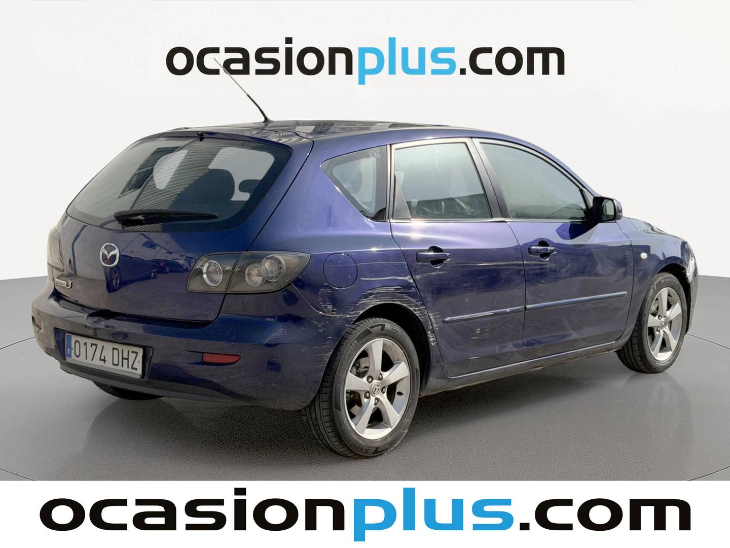 Foto trasera Mazda Mazda3 Mazda Mazda 3 1.6 CRTD Active+ (109 CV) derecha