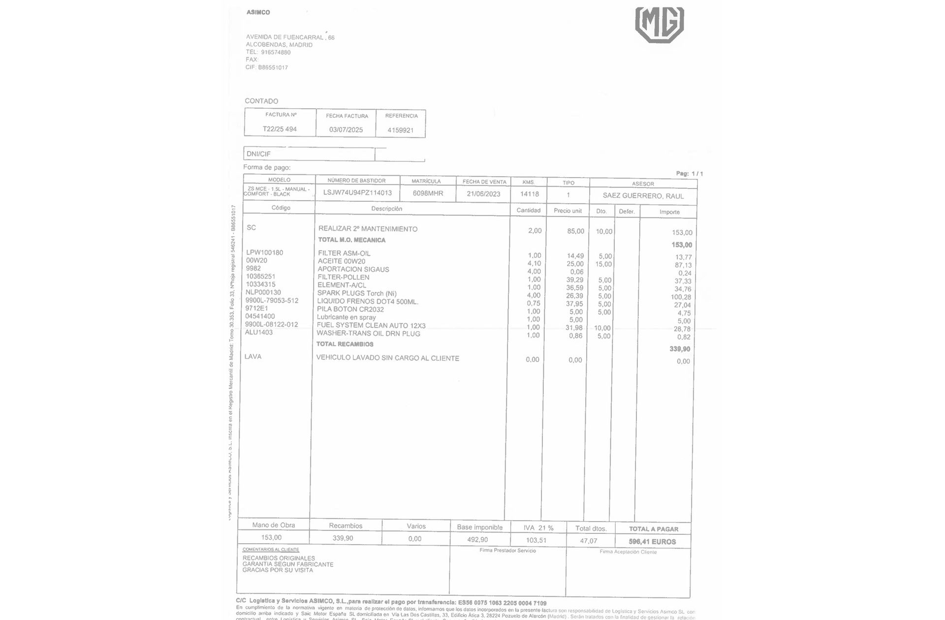 MG ZS 1.5 Comfort - foto 19