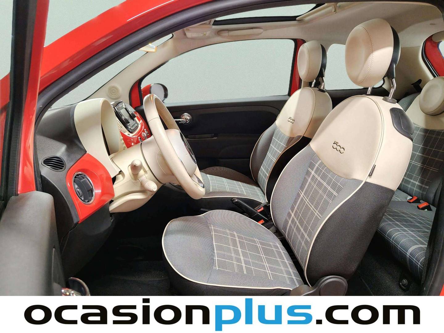 Foto asientos delanteros Fiat 500 Fiat 500 1.2 8v Lounge (69 CV)