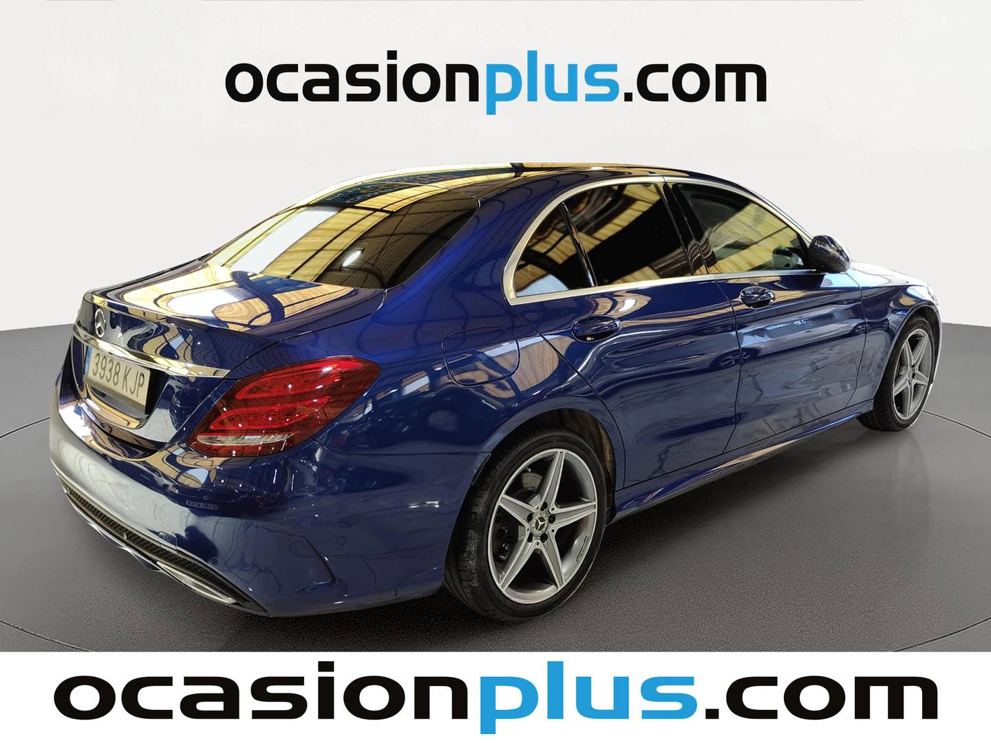 Foto trasera Mercedes Clase C Mercedes Clase C 220 d (170 CV) Pack AMG izquierda
