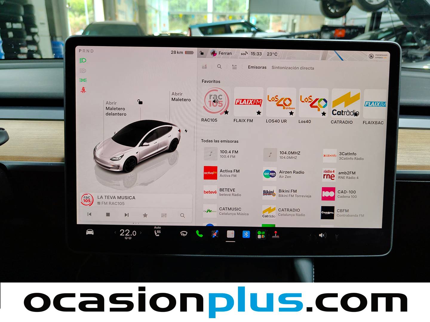 Tesla Model 3 Tesla Model 3 RWD (283 CV) de segunda mano