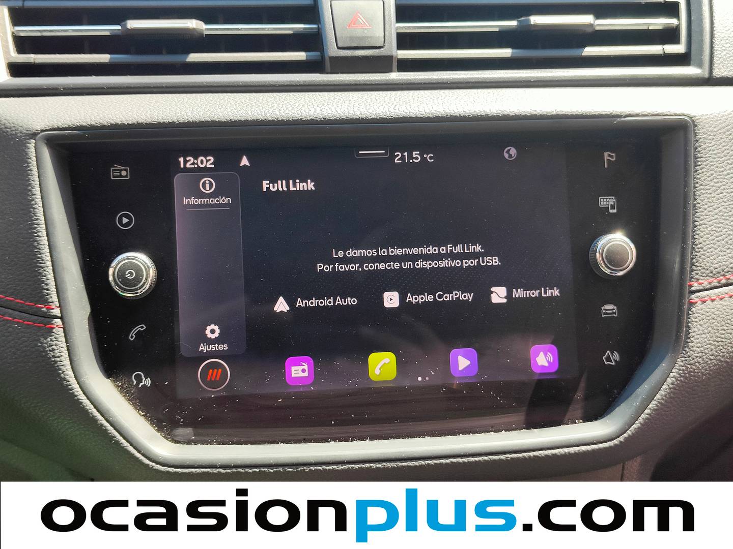 Equipamiento del Seat Ibiza Seat Ibiza 1.0 TGI FR Go (90 CV)