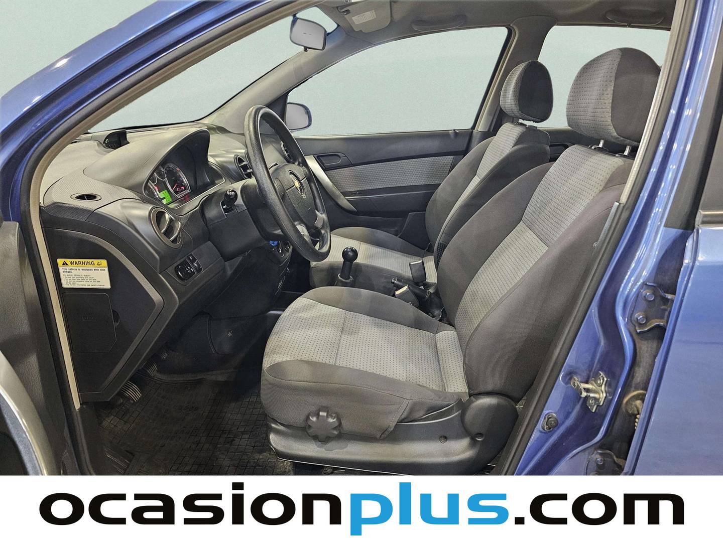 Foto asientos delanteros Chevrolet Aveo Chevrolet Aveo 1.2 16v LS (84 CV)