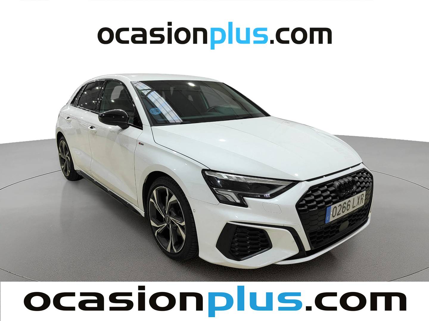 Foto delantera Audi A3 Audi A3 Sportback Black Line 35 TDI (150 CV) derecha