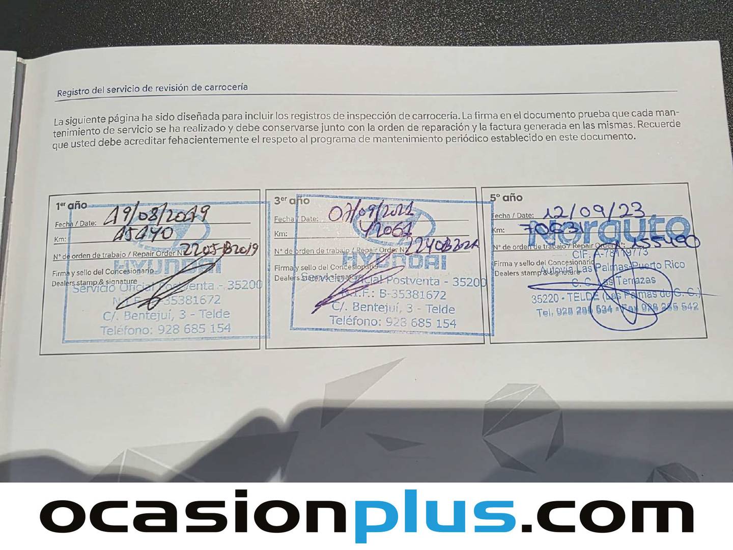Foto del mantenimiento del Hyundai Tucson Hyundai Tucson 1.6 GDI BlueDrive Essence 4x2 (131 CV)
