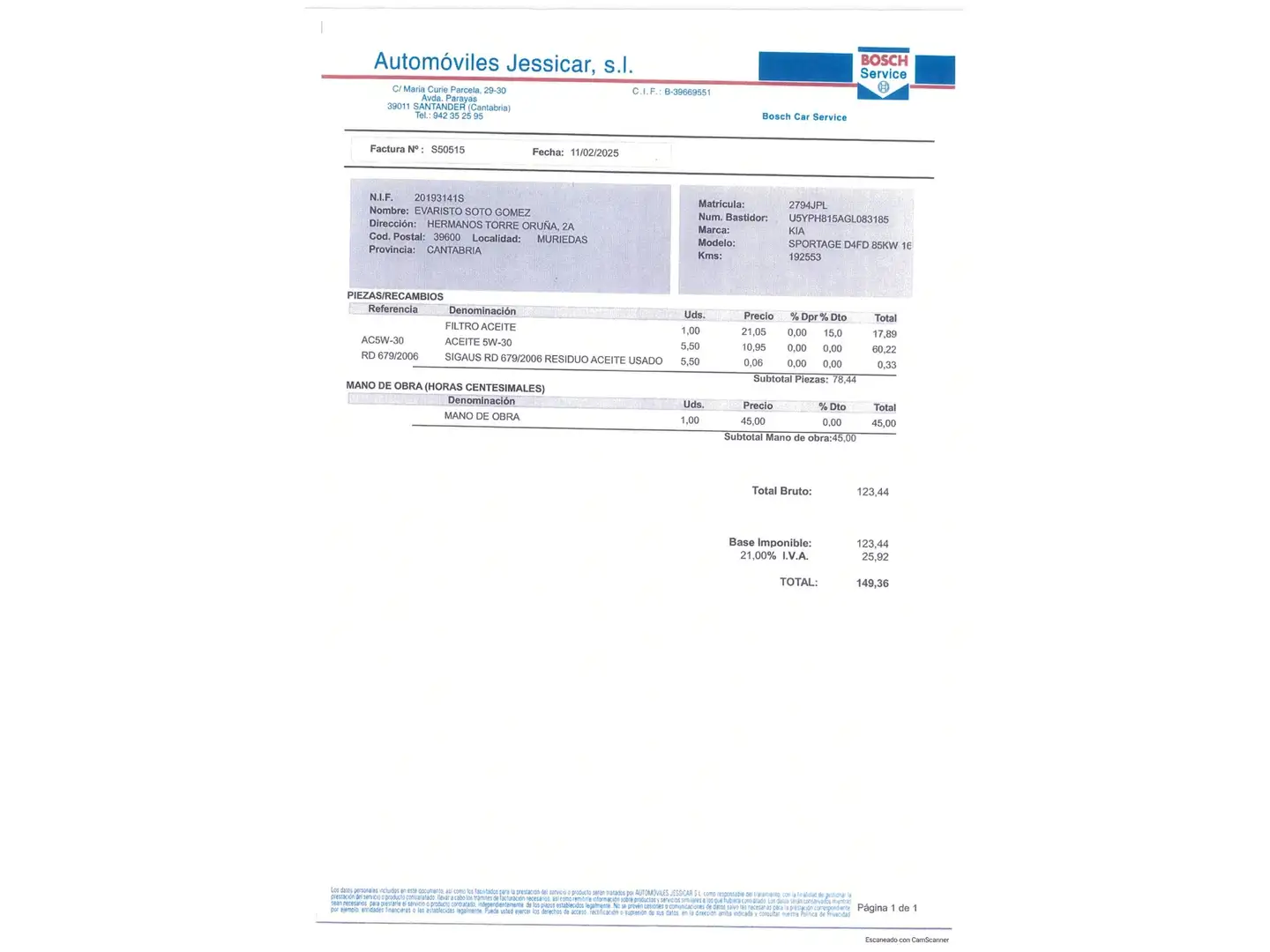 Foto KIA Sportage Kia Sportage 1.7 CRDi VGT Eco-Dynamics Drive 4x2 (115 CV)