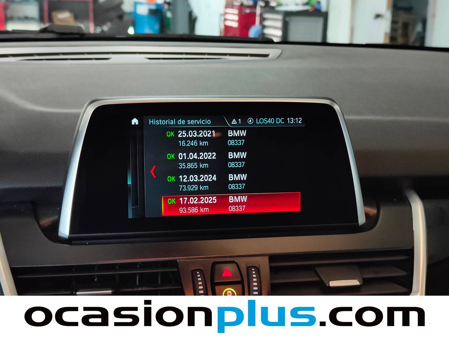 Foto del mantenimiento del BMW Serie 2 Gran Tourer BMW Serie 2 218d Gran Tourer (150 CV)