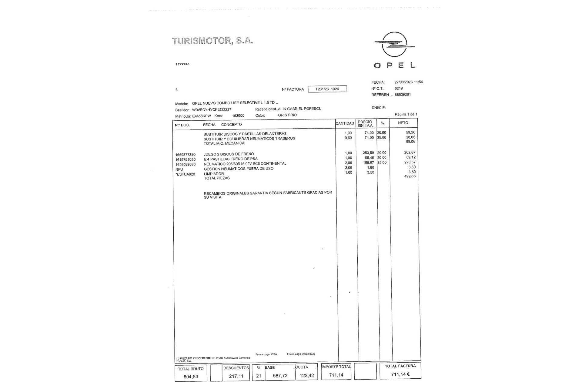 Opel Combo 1.5 TD Selective L - foto 18