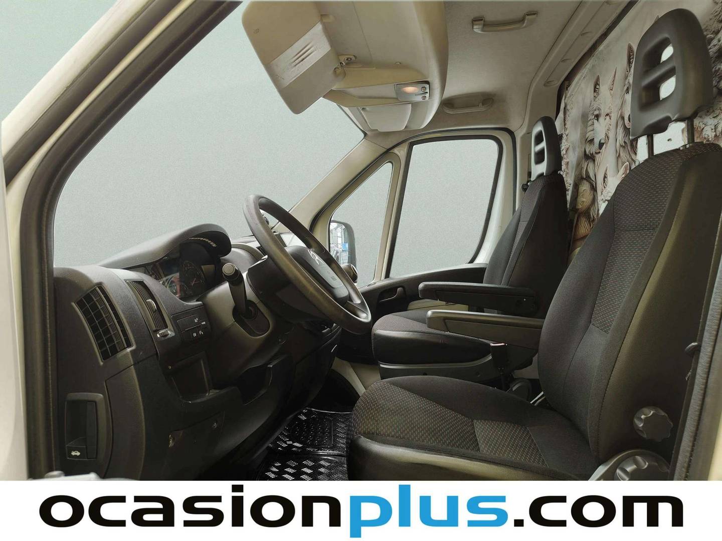 Foto asientos delanteros Citroën Jumper Citroën Jumper Autocaravana BlueHDi 130 35 Heavy L4H3 (130 CV)