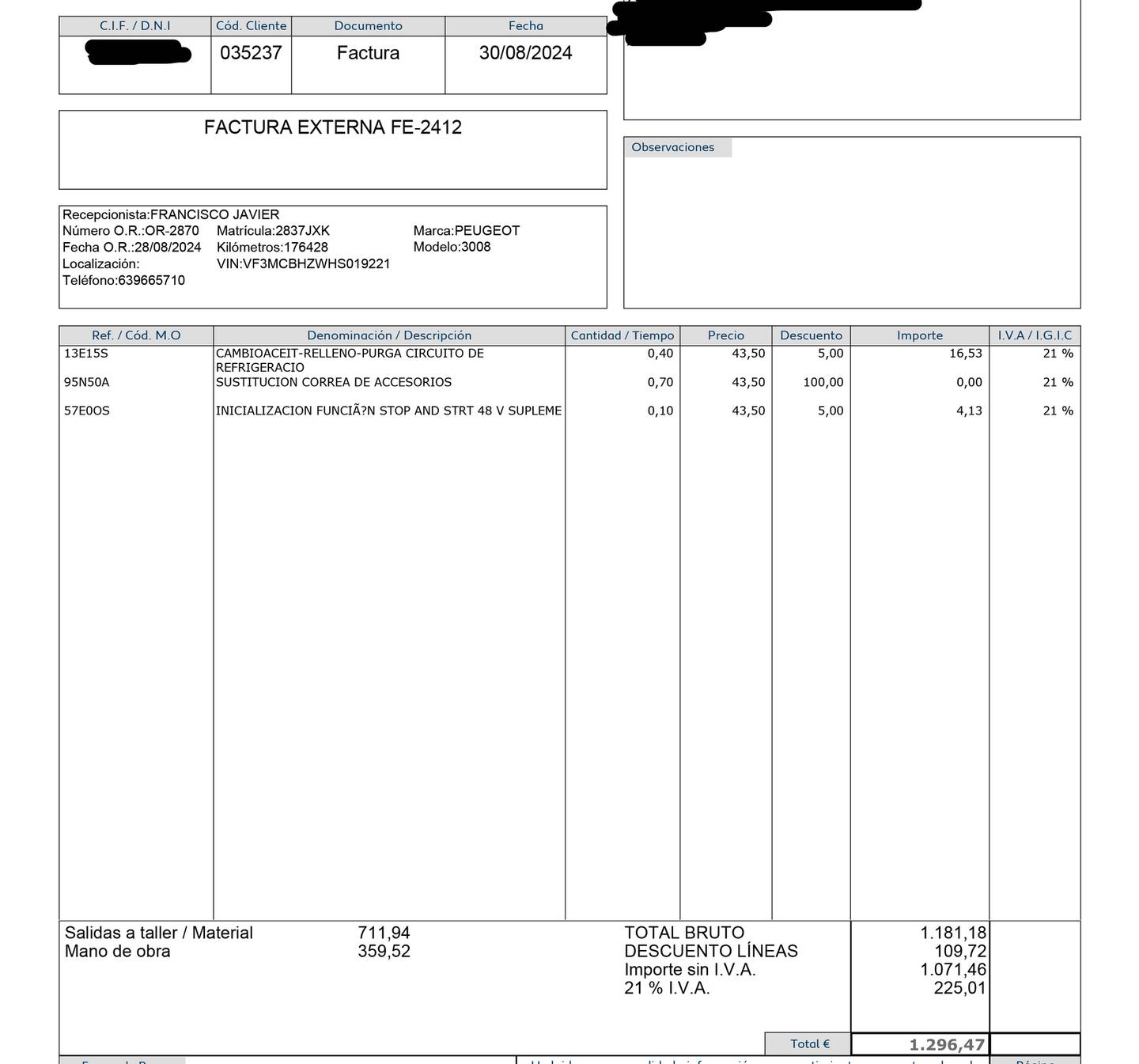 Foto Peugeot 3008 Peugeot 3008 BlueHDi 120 S&S Allure EAT6 (120 CV)