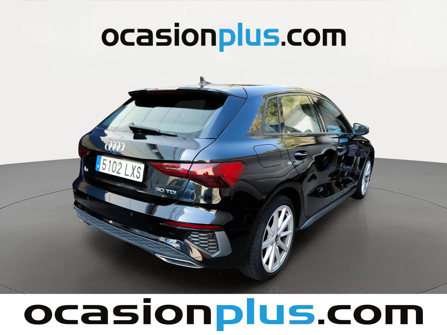 Foto trasera Audi A3 Audi A3 Sportback S line 30 TDI (116 CV) S tronic derecha