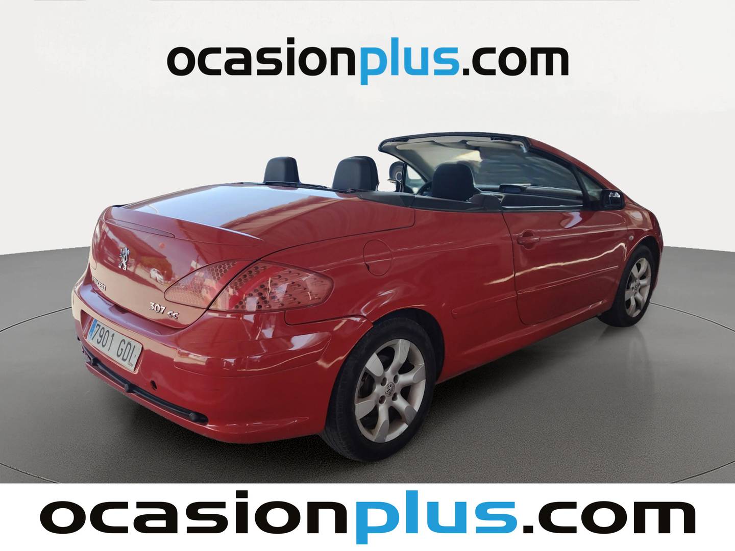 Foto trasera Peugeot 307 Peugeot 307 1.6 16v Cabrio (110 CV) derecha