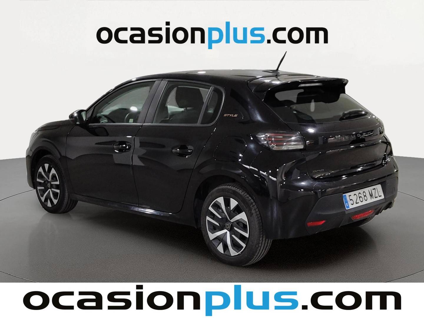 Foto trasera Peugeot 208 Peugeot 208 Style Hybrid 100 eDCS6 (100 CV) izquierda