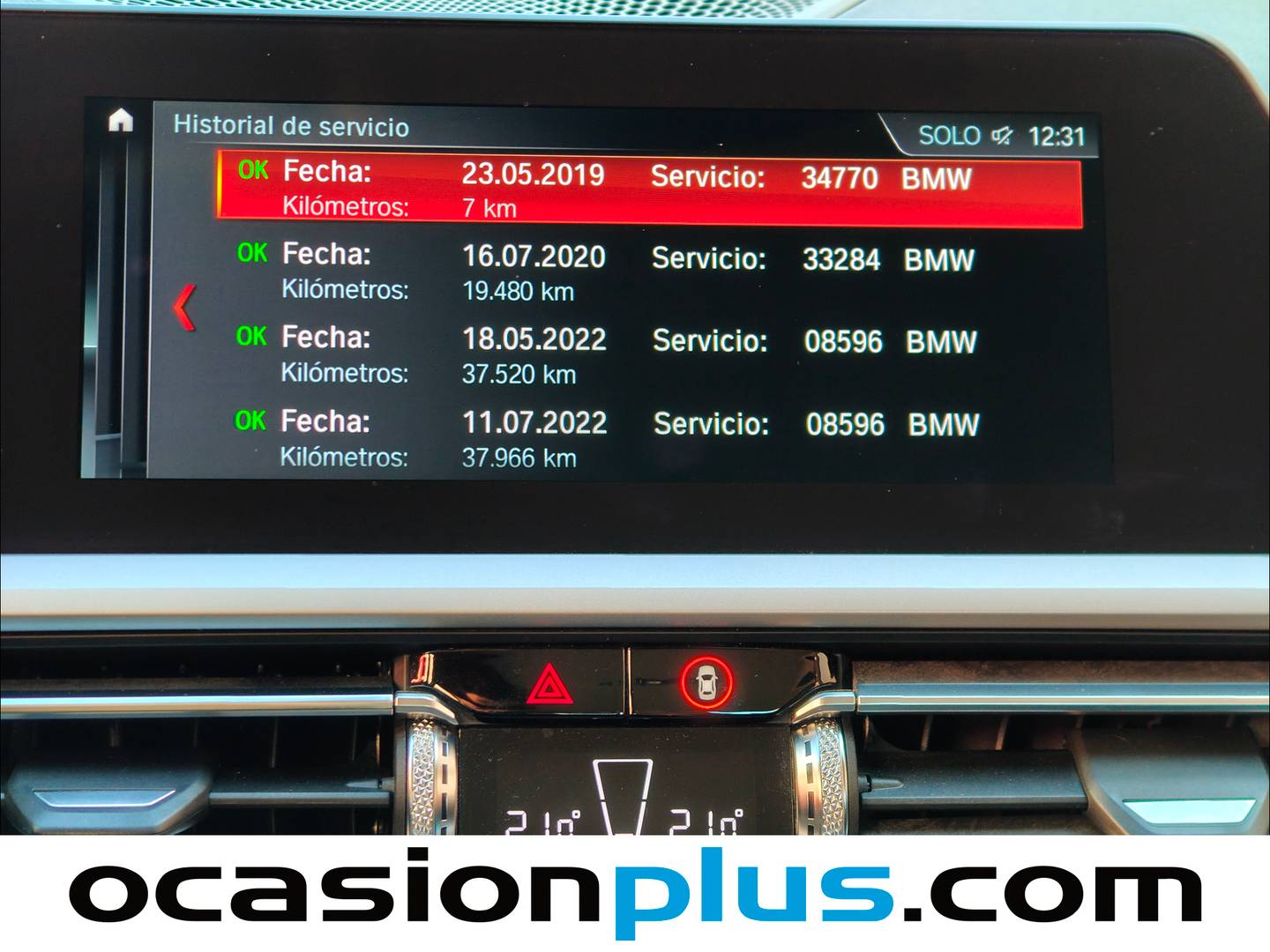 Foto del mantenimiento del BMW Serie 3 BMW Serie 3 318d (150 CV)