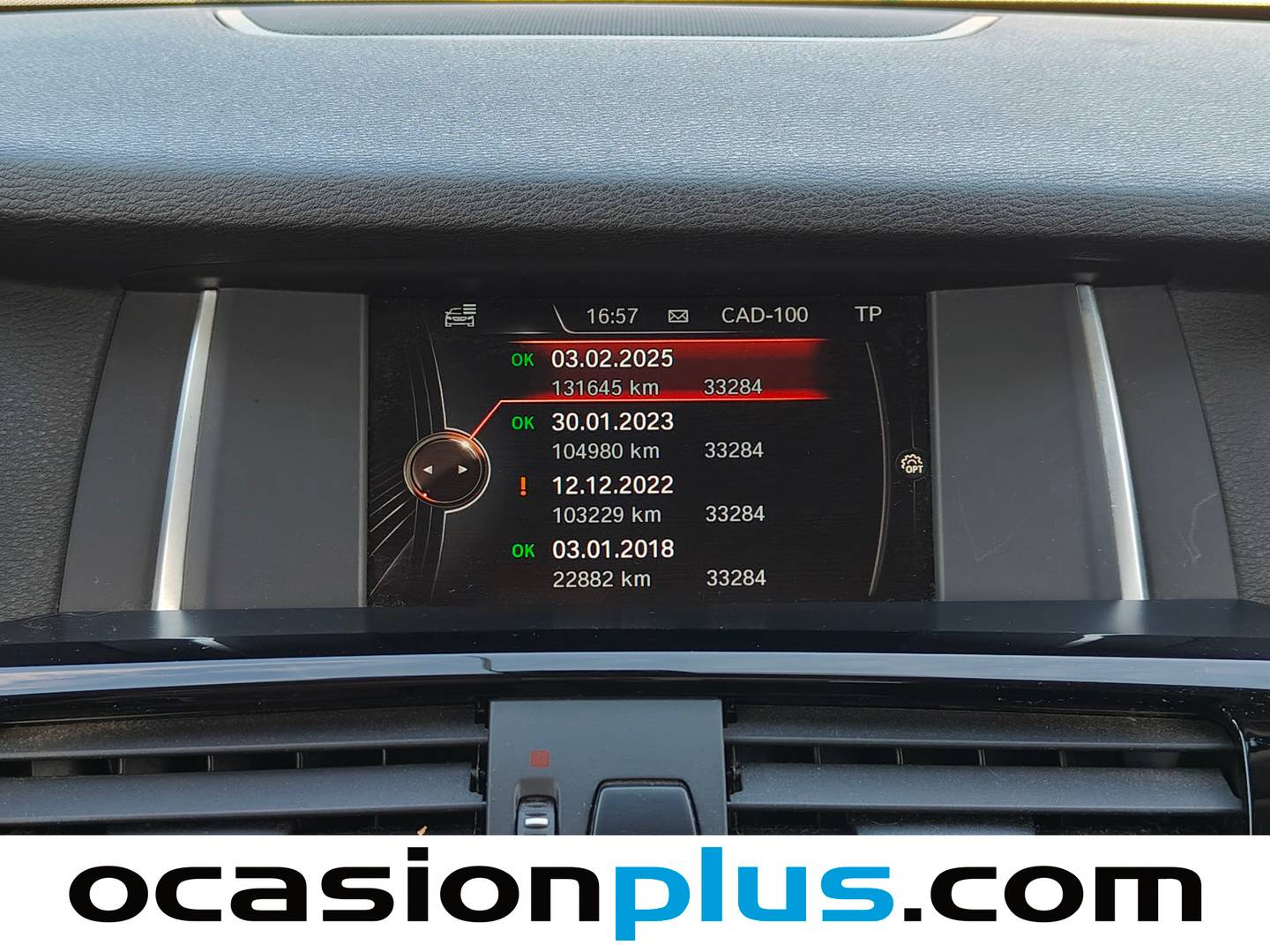 Foto del mantenimiento del BMW X3 BMW X3 xDrive20d (190 CV)