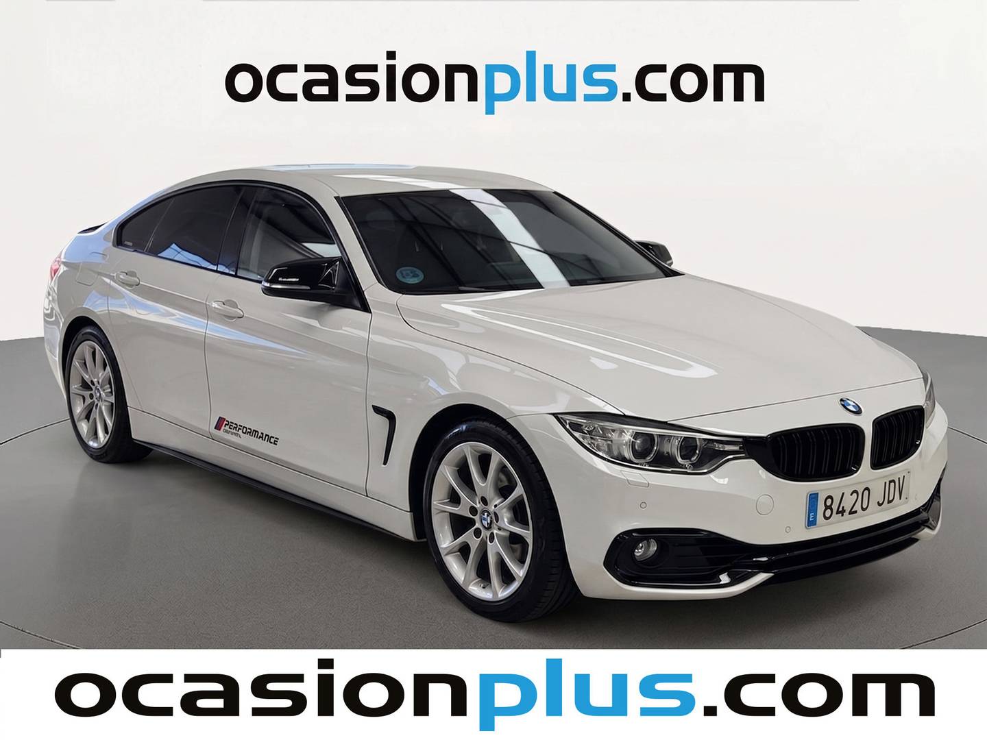 Foto delantera BMW Serie 4 BMW Serie 4 418d Gran Coupe (143 CV) derecha