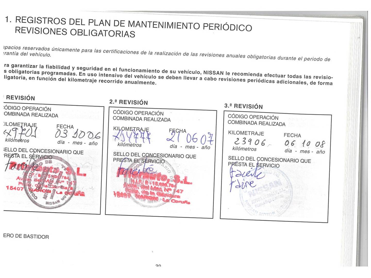 Foto del mantenimiento del Nissan Micra Nissan Micra 1.6 TEKNA (110 CV)