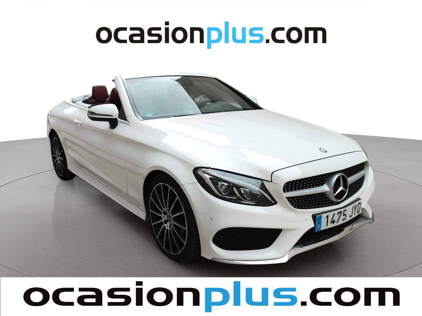 Foto delantera Mercedes Clase C Mercedes Clase C Cabrio 250 d  (204 CV) Pack AMG derecha