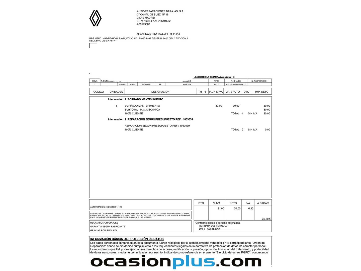 Renault Master Renault Master Furgon L2H2 3300 Blue Energy dCi (150 CV) diésel