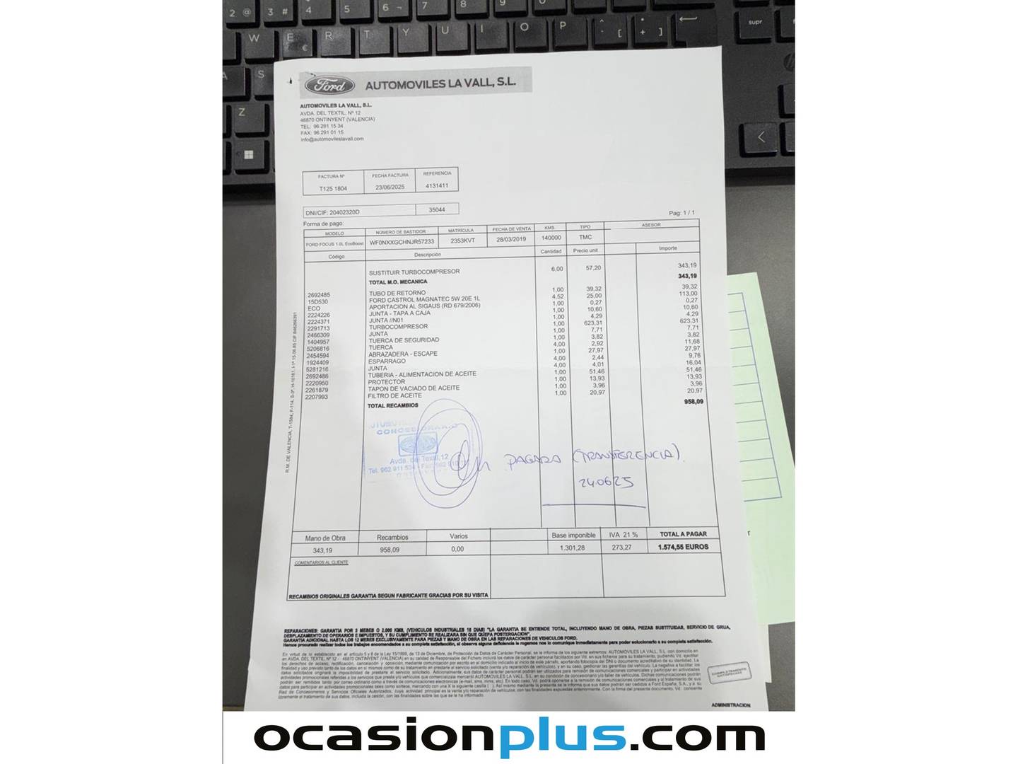 Foto Ford Focus Ford Focus 1.0 Ecoboost Trend+ (125 CV)